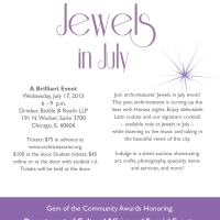 archi-treasures celebrates "Jewels in July"